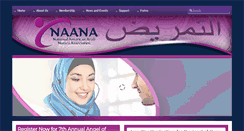 Desktop Screenshot of n-aana.org